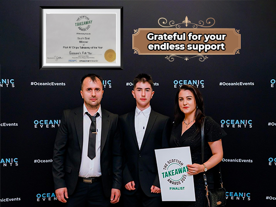 Gennaro’s Fish Bar Dunfermline 