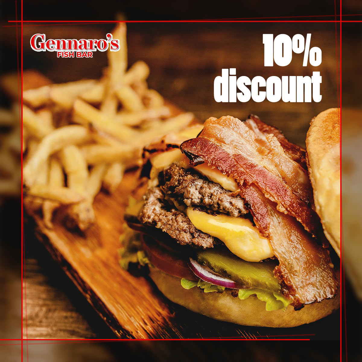 Gennaro’s Fish Bar Dunfermline Burgers