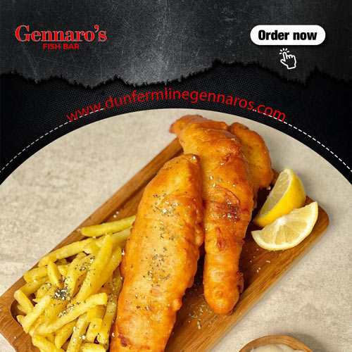 Gennaro’s Fish Bar Dunfermline Fish and Chips